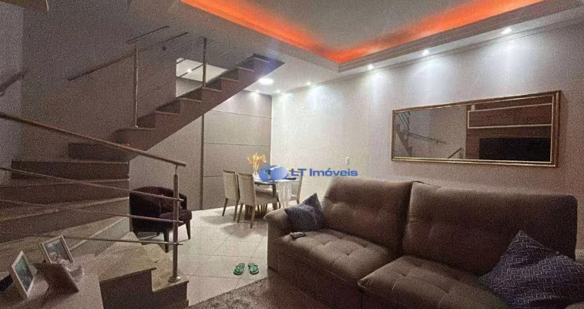 Sobrado com 2 dormitórios à venda, 103 m² por r$ 580.000,00 - jardim altos de santana i - jacareí/sp