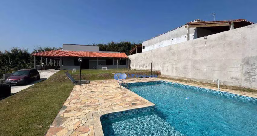 Chácara com 4 dormitórios à venda, 2600 m² por r$ 960.000,00 - rio abaixo - jacareí/sp