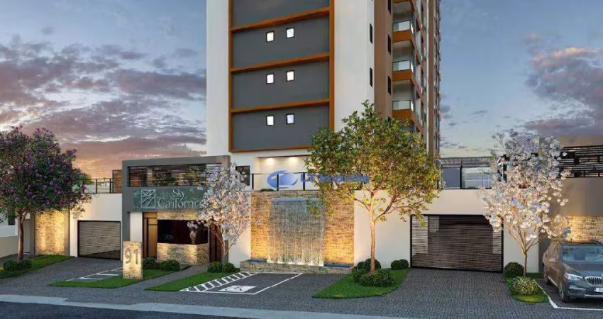 Sky califórnia, apartamento na planta! opção com 2 ou 3 dormitórios