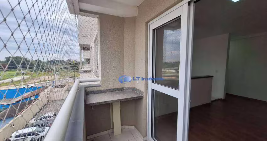 Apartamento com 2 dormitórios para alugar, 57 m² por r$ 2.750,00/mês - jardim santa maria - jacareí/sp