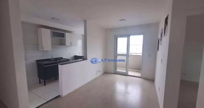 Apartamento com 2 dormitórios para alugar, 57 m² por r$ 2.200,00/mês - jardim santa maria - jacareí/sp
