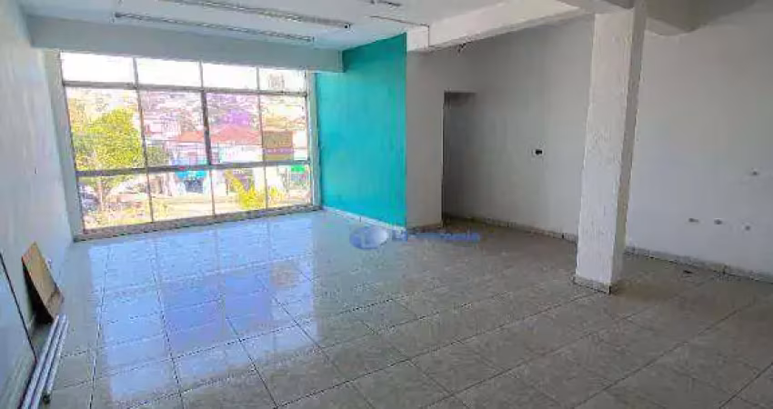 Sala para alugar, 65 m² por r$ 1.216,00/mês - centro - jacareí/sp