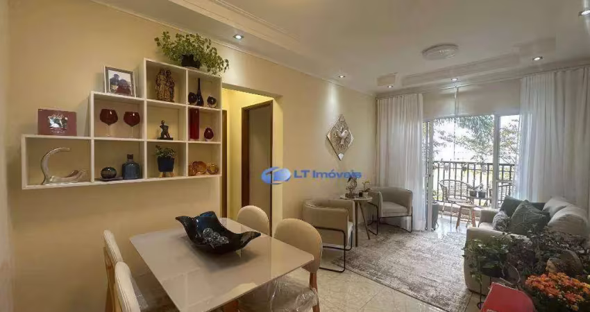 Apartamento com 2 dormitórios à venda, 62 m² por r$ 380.000,00 - vila machado - jacareí/sp