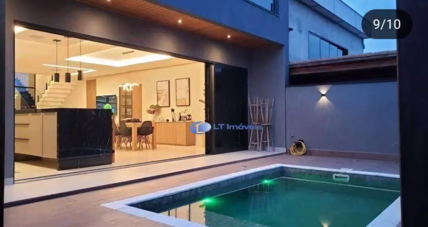 Sobrado com 3 dormitórios à venda, 242 m² por r$ 1.756.000,00 - condomínio vem viver jacareí - jacareí/sp