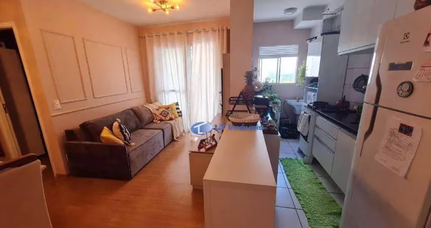 Apartamento com 2 dormitórios para alugar, 67 m² por r$ 2.774,00/mês - jardim paraíba - jacareí/sp