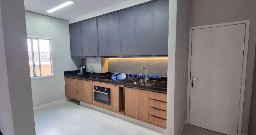 Apartamento com 2 dormitórios para alugar, 66 m² por r$ 2.425,00/mês - jardim das indústrias - jacareí/sp