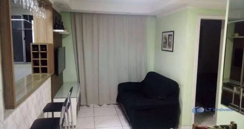 Apartamento com 2 dormitórios à venda, 48 m² - villa branca - jacareí/sp
