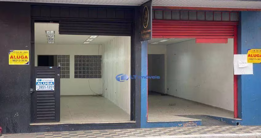 Loja para alugar, 100 m² por r$ 4.900,00/mês - centro - jacareí/sp