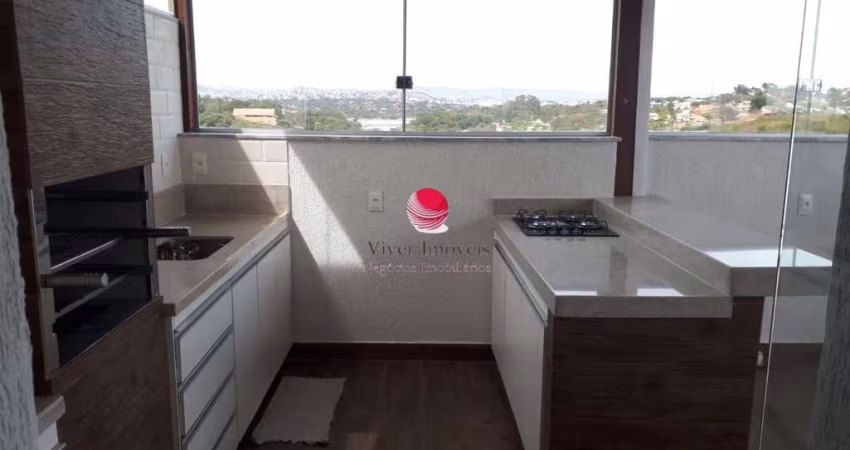 Cobertura com 3 quartos à venda na Rua Antônio Ferreira de Barros, 461, Enseada das Garças, Belo Horizonte