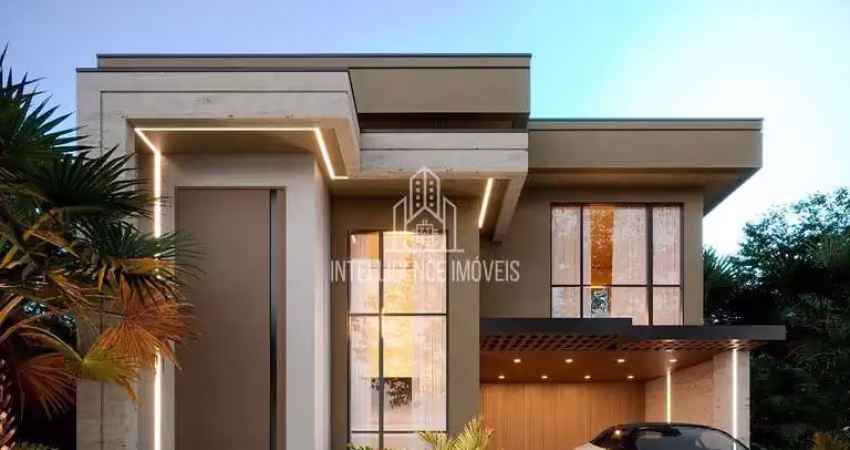 ** casa à venda em condomínio com 3 suítes sendo uma master com closet, móveis planejados no florai