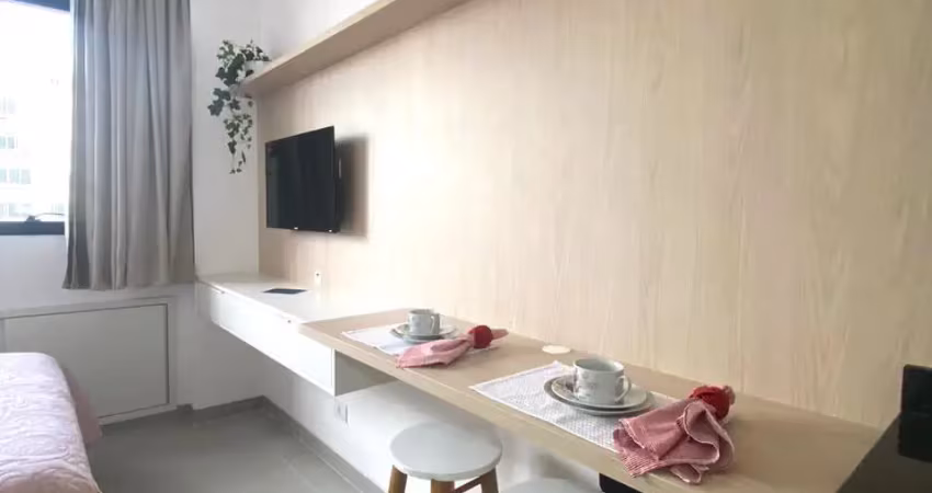Lindo estudio para locação, no elysia visconde de guarapuava 3.000