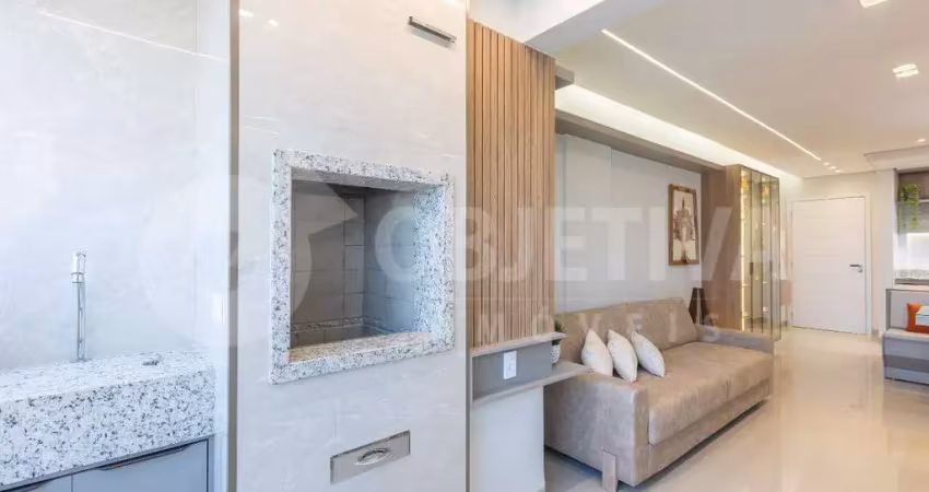 Apartamento à venda, 2 quartos, 1 suíte, 2 vagas, santa monica - uberlandia/mg
