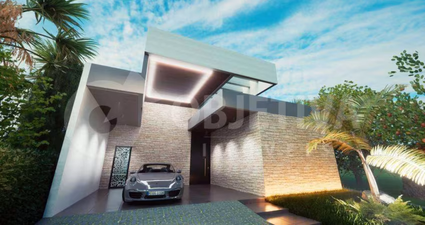 Espetacular Casa A Venda no Condomínio Splendido Em Uberlândia: 3 Suítes, Área Gourmet e Piscina