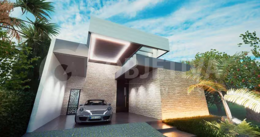 Espetacular Casa A Venda no Condomínio Splendido Em Uberlândia: 3 Suítes, Área Gourmet e Piscina