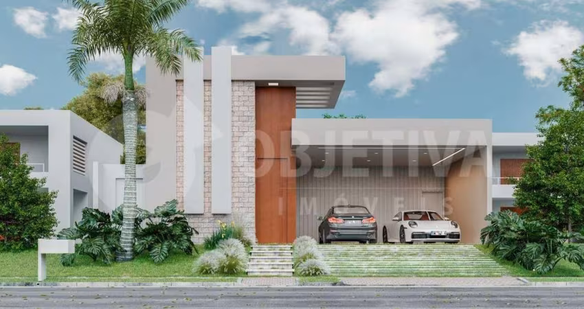 Casa em Condomínio à venda, 3 quartos, 3 suítes, 4 vagas, CONDOMÍNIO SPLENDIDO - UBERLANDIA/MG