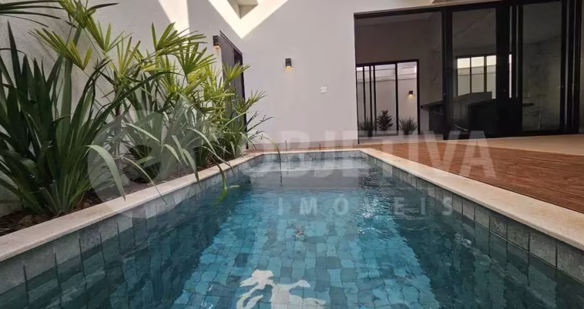 Casa em condomínio fechado com 3 quartos à venda em Laranjeiras, Uberlândia 
