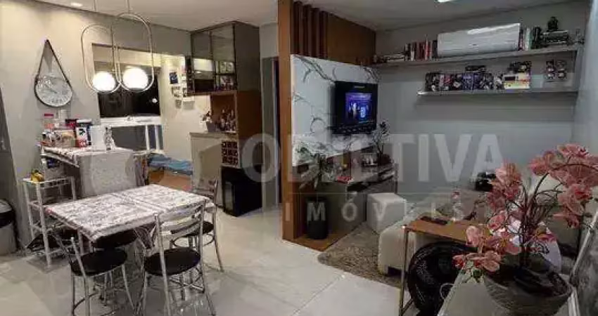 Apartamento à venda, 2 quartos, 1 suíte, 2 vagas, santa monica - uberlandia/mg
