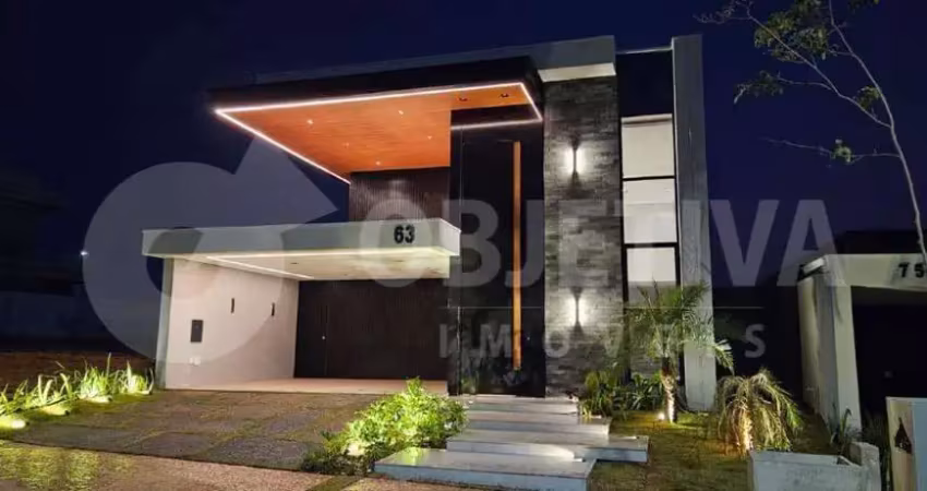 Casa em Condomínio à venda, 3 quartos, 3 suítes, 4 vagas, Tamboré Uberlândia - UBERLANDIA/MG