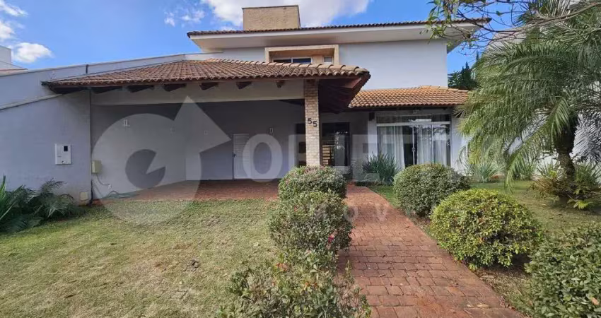 Casa em condomínio para aluguel, 4 quartos, 2 suítes, 4 vagas, bosque karaiba - uberlandia/mg