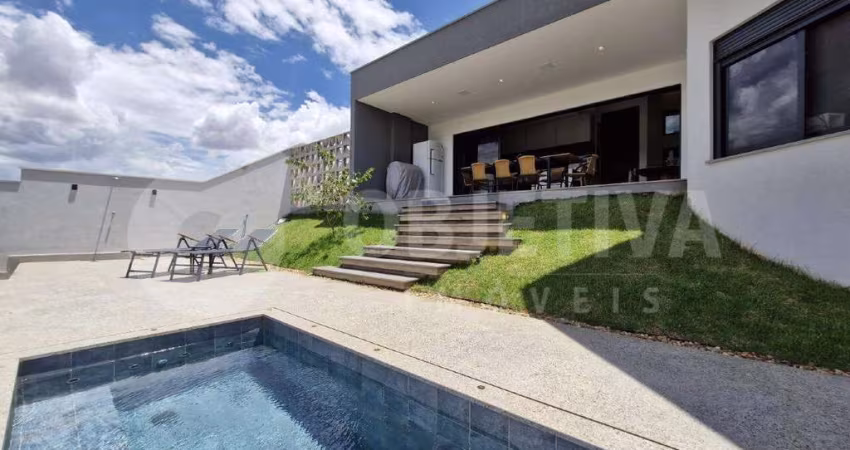 Casa em Condomínio à venda, 3 quartos, 1 suíte, 4 vagas, CONDOMÍNIO TERRAS ALPHA - UBERLANDIA/MG