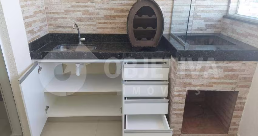 Apartamento para aluguel, 3 quartos, 1 suíte, 2 vagas, UMUARAMA - UBERLANDIA/MG
