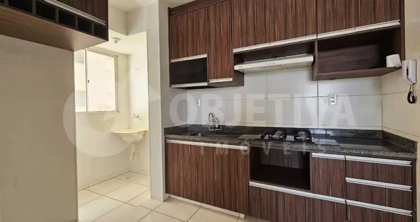 Apartamento para aluguel, 2 quartos, 1 vaga, laranjeiras - uberlandia/mg