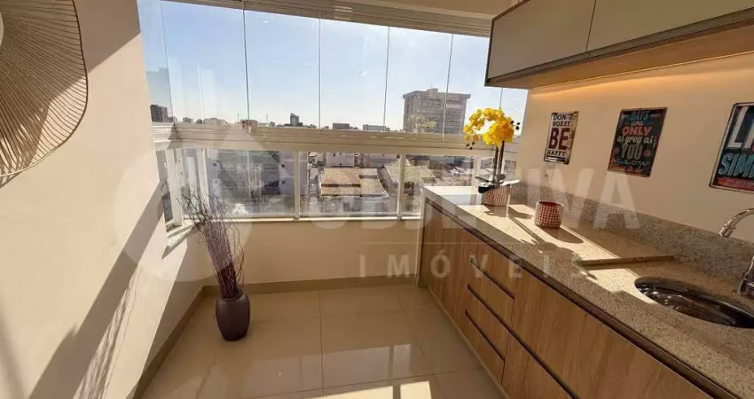 Apartamento à venda, 2 quartos, 1 suíte, 2 vagas, santa monica - uberlandia/mg