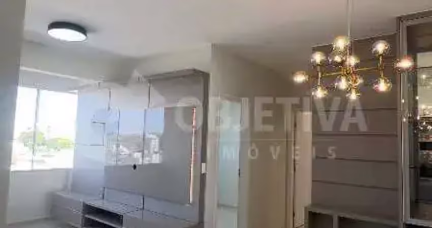 Apartamento para aluguel, 2 quartos, 1 suíte, 2 vagas, santa monica - uberlandia/mg