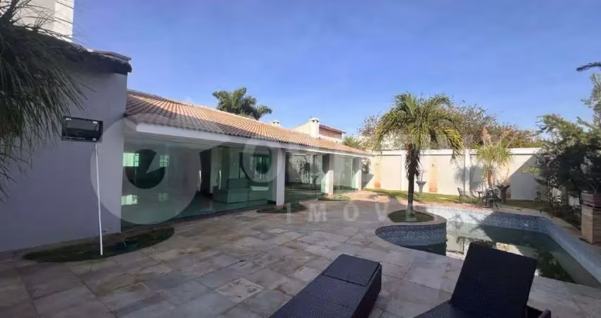 Casa para aluguel, 5 quartos, 3 suítes, 7 vagas, jardim karaiba - uberlandia/mg