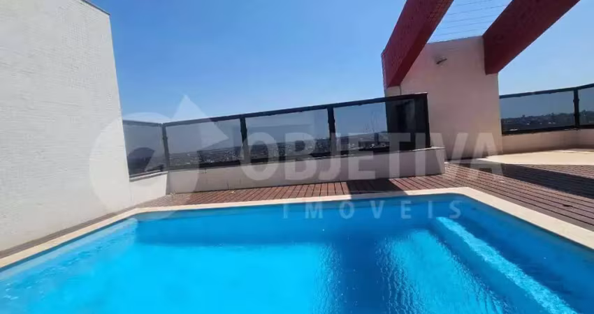 Cobertura à venda, 4 quartos, 4 suítes, 5 vagas, centro - uberlandia/mg