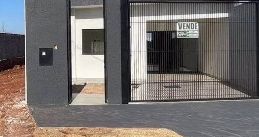 Casa Nova á venda com suíte + 02 quartos no Jd. Novo Paulista em Maringá