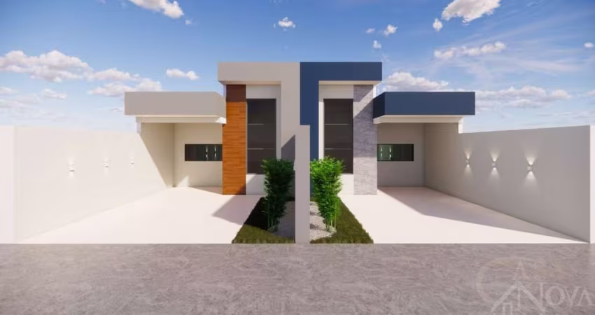 Casa á venda com Suíte + 2 Quartos no JD Floresta em Sarandi