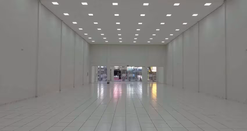 Salão comercial na rua joubert de carvalho entre a av. paraná e av. duque de cax