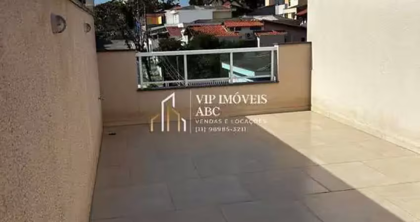 Cobertura nova à venda 90m²  no bairro paraíso em santo andré
