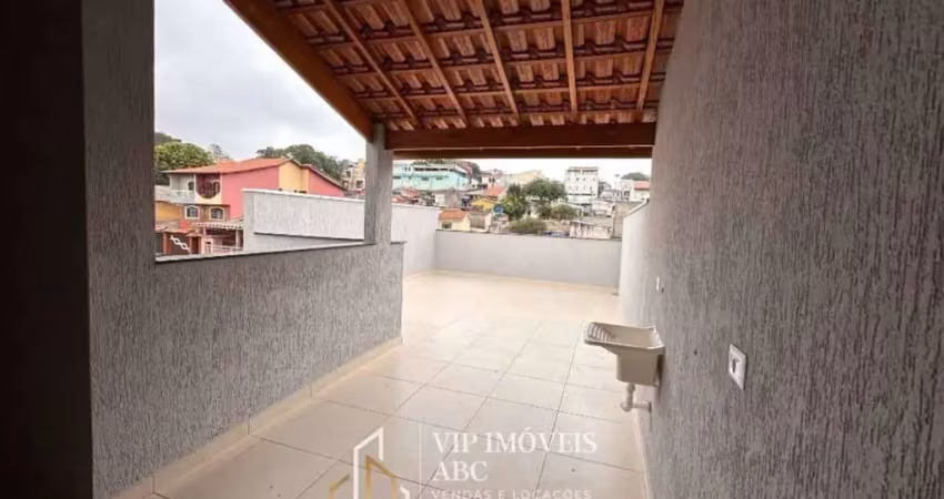 Cobertura do bairro jardim ana maria por apenas r$400.000,00 - santo andré