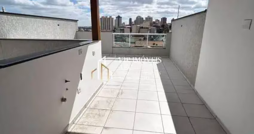 Excelente cobertura para venda, 2 dorm, 2 vagas r$445mil na vila scarpelii