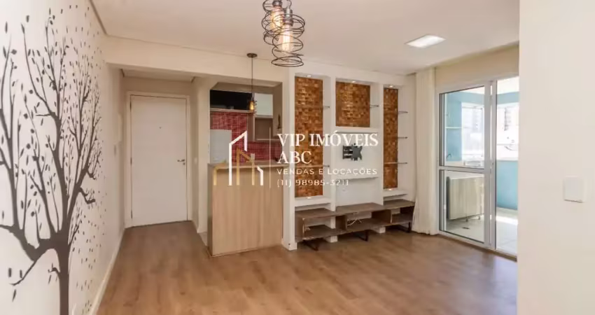Excelente apartamento de 60m² vila valparaíso em santo andré, lazer clube