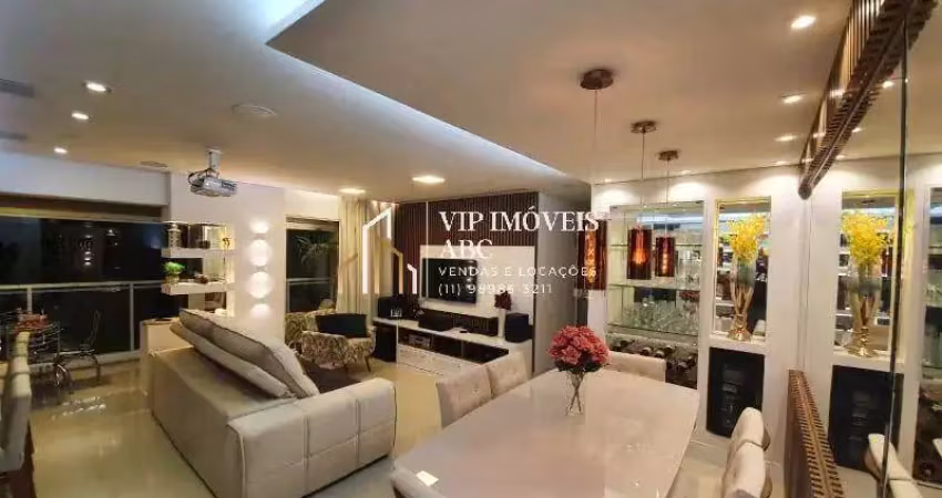 Apartamento à venda com 115m² no bairro jardim, santo andré