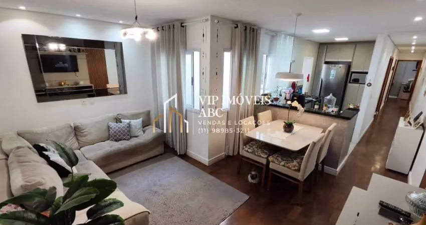 Lindo apartamento à venda, 3 dom, 2 vagas, bairro santa maria, santo andré