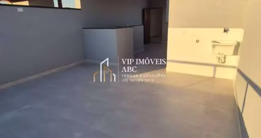 Oportunidade!! cobertura à venda na vila tibiriçá com elevador r$399mil