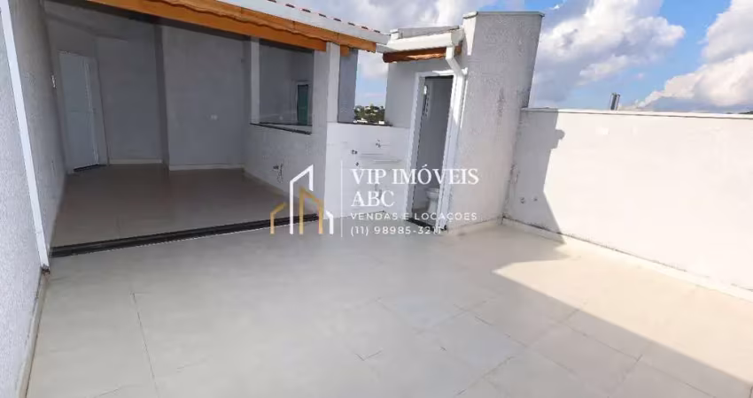 Cobertura nova com elevador à venda na vila pires r$456mil