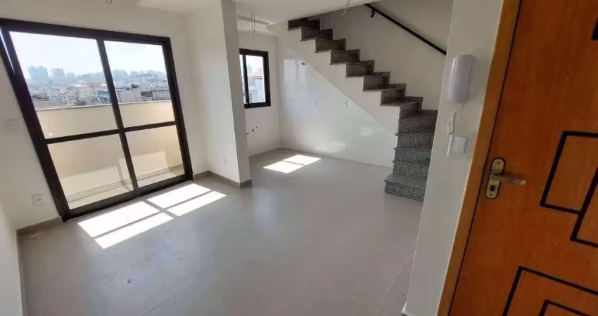 Cobertura 90m² para venda no bairro jardim ocara com elevador santo andré