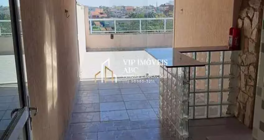 Cobertura à venda com 2 dormitórios no jardim santo antônio r$435mil