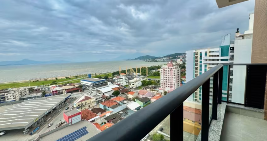 Apartamento com vista mar,  a venda com 02 quartos, sendo uma suíte. Kobrasol/São José.