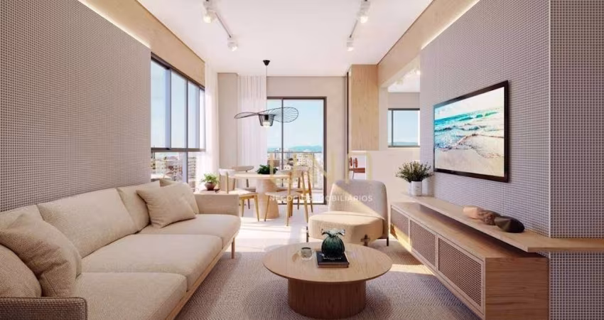 Apartamento com 2 dormitórios à venda, 79 m² por R$ 1.289.101,68 - Balneário - Florianópolis/SC