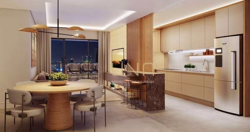 Apartamento com 2 dormitórios à venda, 75 m² por R$ 777.150,69 - Kobrasol - São José/SC