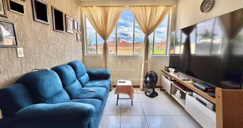 Apartamento com 2 dormitórios à venda, 62 m² por r$ 344.000,00 - praia comprida - são josé/sc