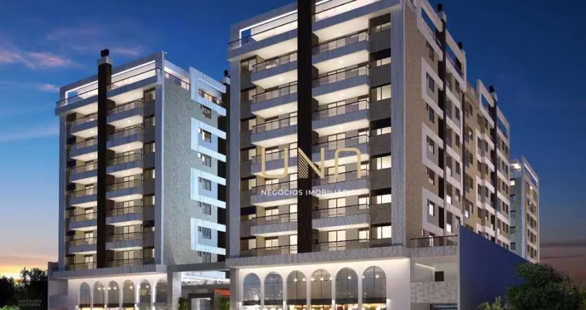 Apartamento com 2 dormitórios à venda, 63 m² por r$ 839.729,00 - abraão - florianópolis/sc