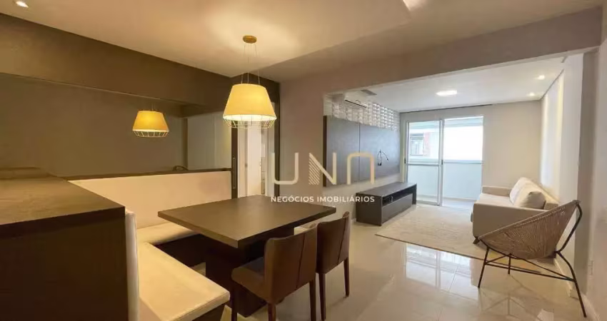 Apartamento moderno em campinas, são josé — 2 dormitórios com suíte e sacada com churrasqueira