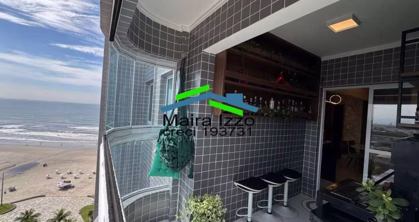 APARTAMENTO 2 DORMITÓRIOS-VARANDA GOURMET VISTA MAR-LAZER - PRAIA GRANDE-SP